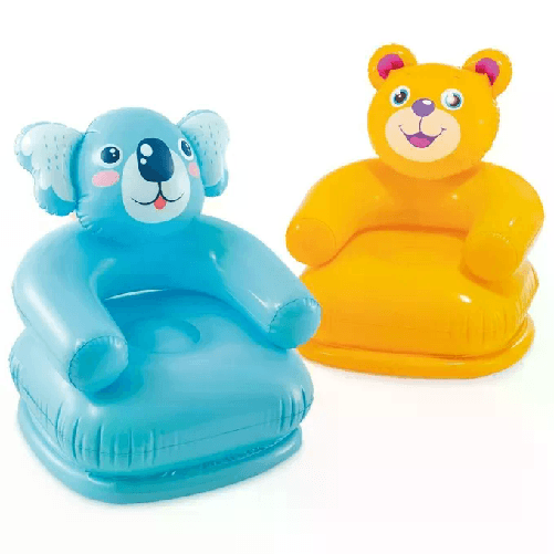 Intex Happy Animal Chair Assortment Poltrona a un posto Colori assortiti