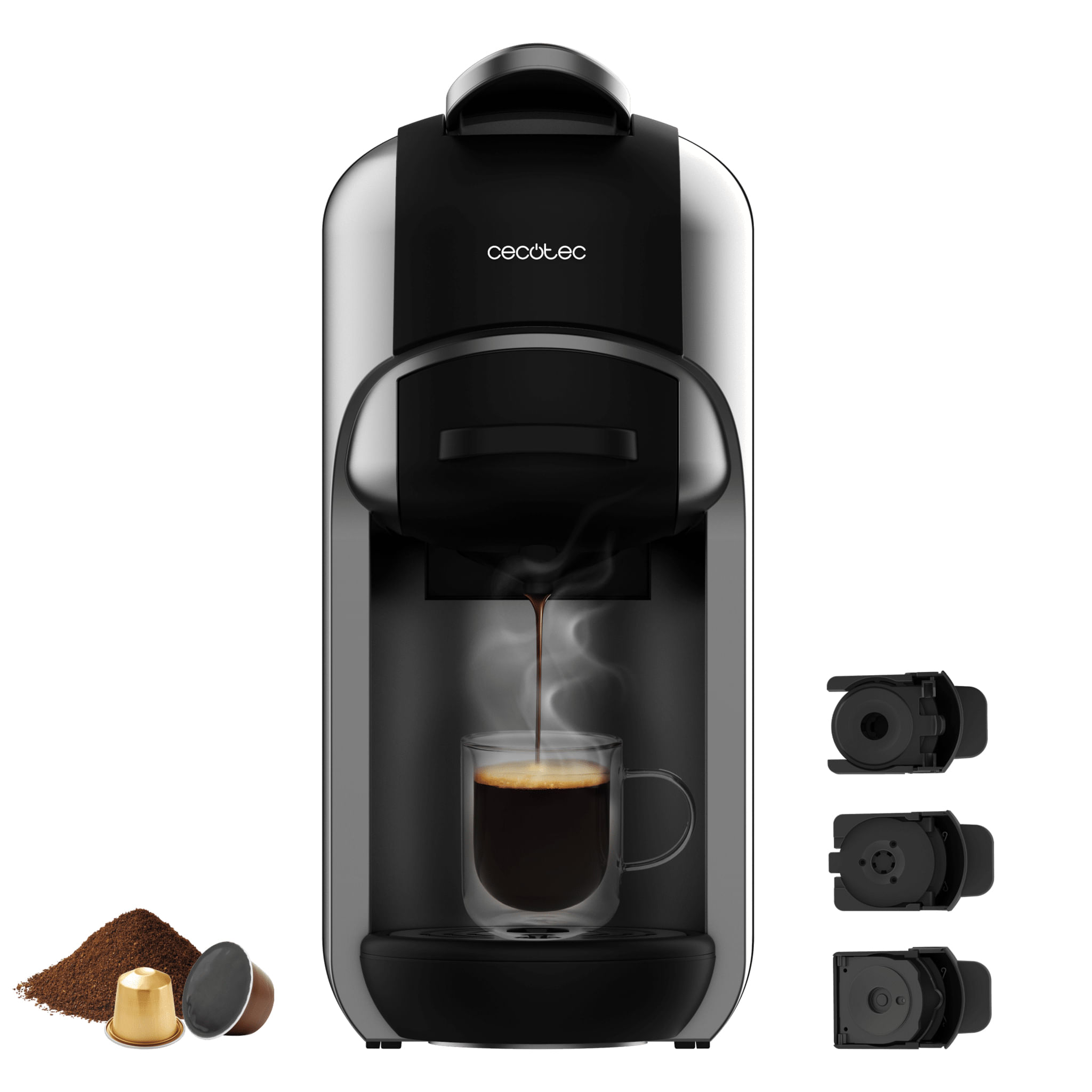Cecotec FreeStyle Compact Automatica Macchina da caffè combi 0,6 L