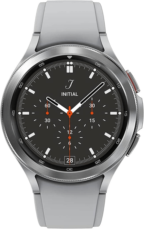 Samsung Galaxy Watch4 Classic 3,56 cm (1.4") OLED 46 mm Digitale 450 x 450 Pixel Touch screen Argento Wi-Fi GPS (satellitare)