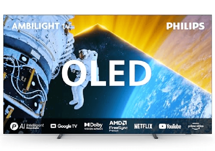 Philips 77OLED819/12 TV 195,6 cm (77") 4K Ultra HD Smart TV Wi-Fi Metallico