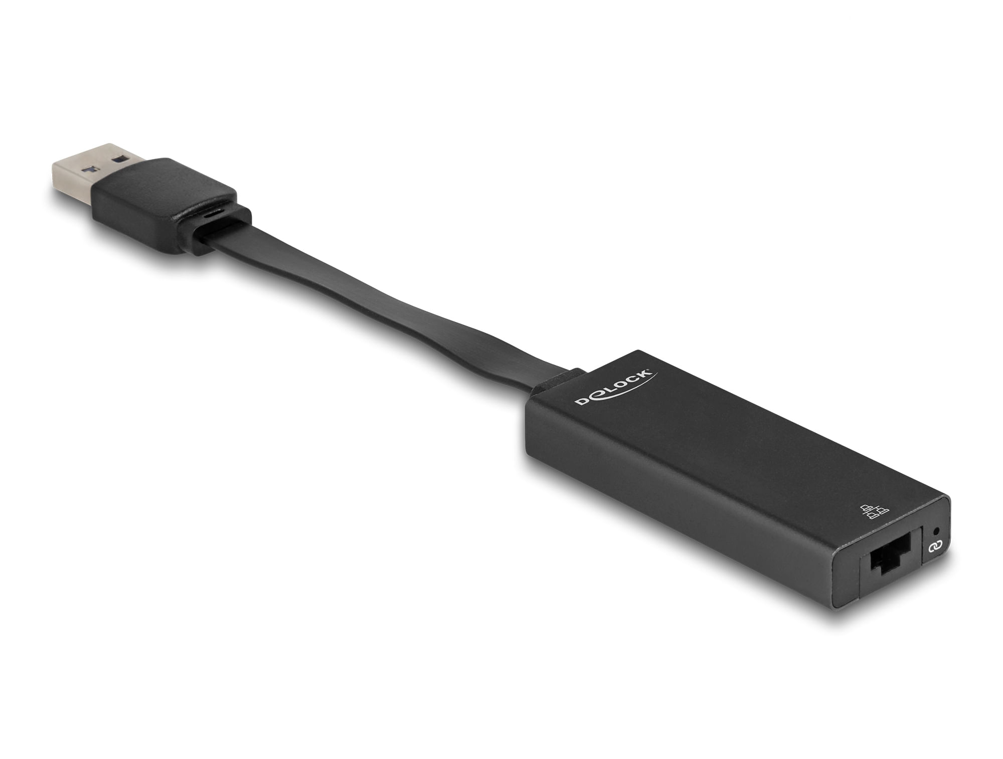 Delock Adattatore USB di tipo A per Gigabit LAN slim DeLOCK Adattatore USB Tipo-A da Gigabit LAN slim