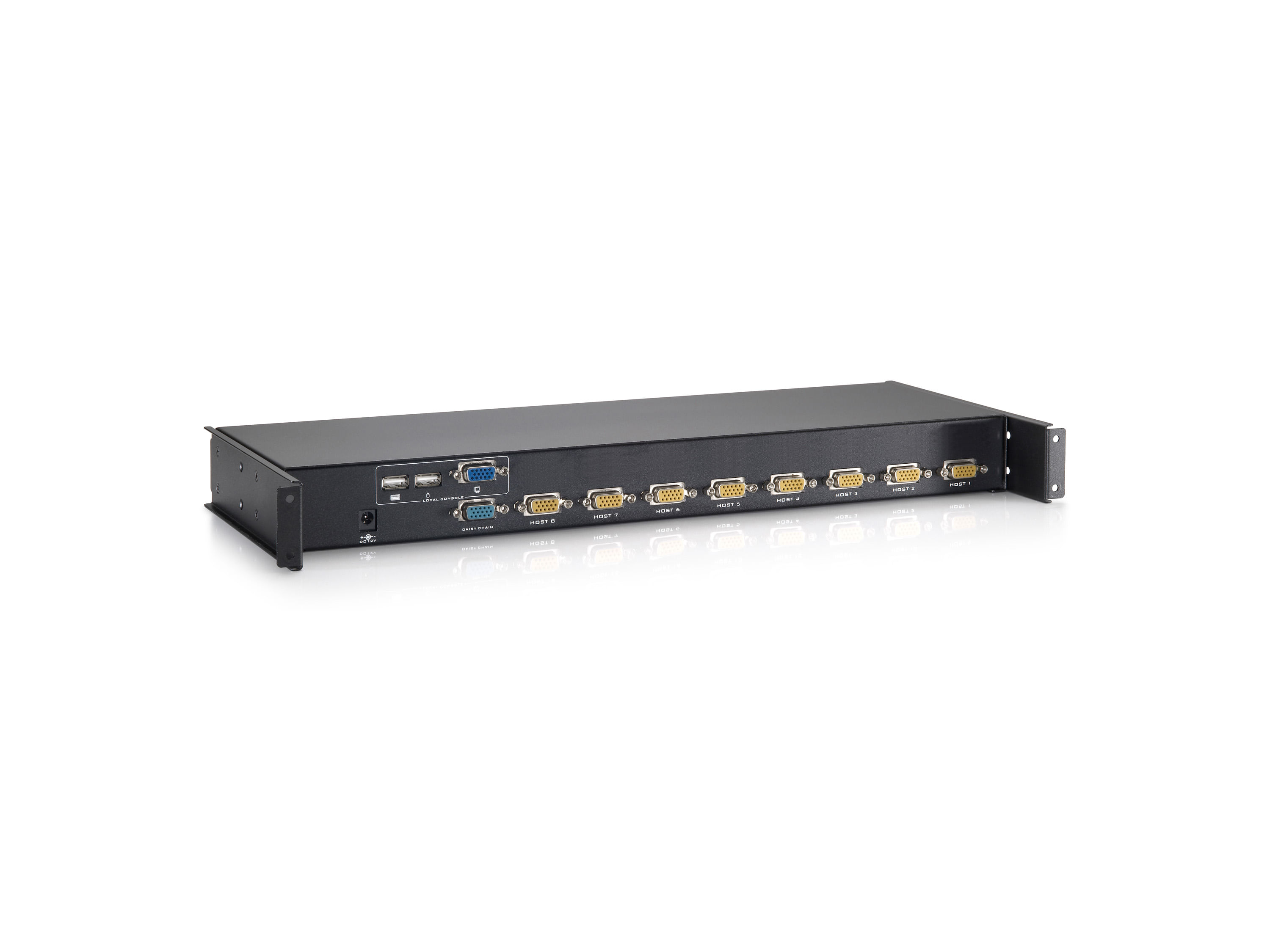 Level One LevelOne KCM-0832 switch per keyboard-video-mouse (kvm) Montaggio rack Nero LevelOne KCM-0832 switch per keyboard-video-mouse (kvm) Montaggi