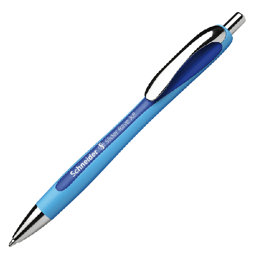 Schneider Schreibgeräte Slider Rave XB Blu Penna a sfera retrattile a clip Extra grassetto