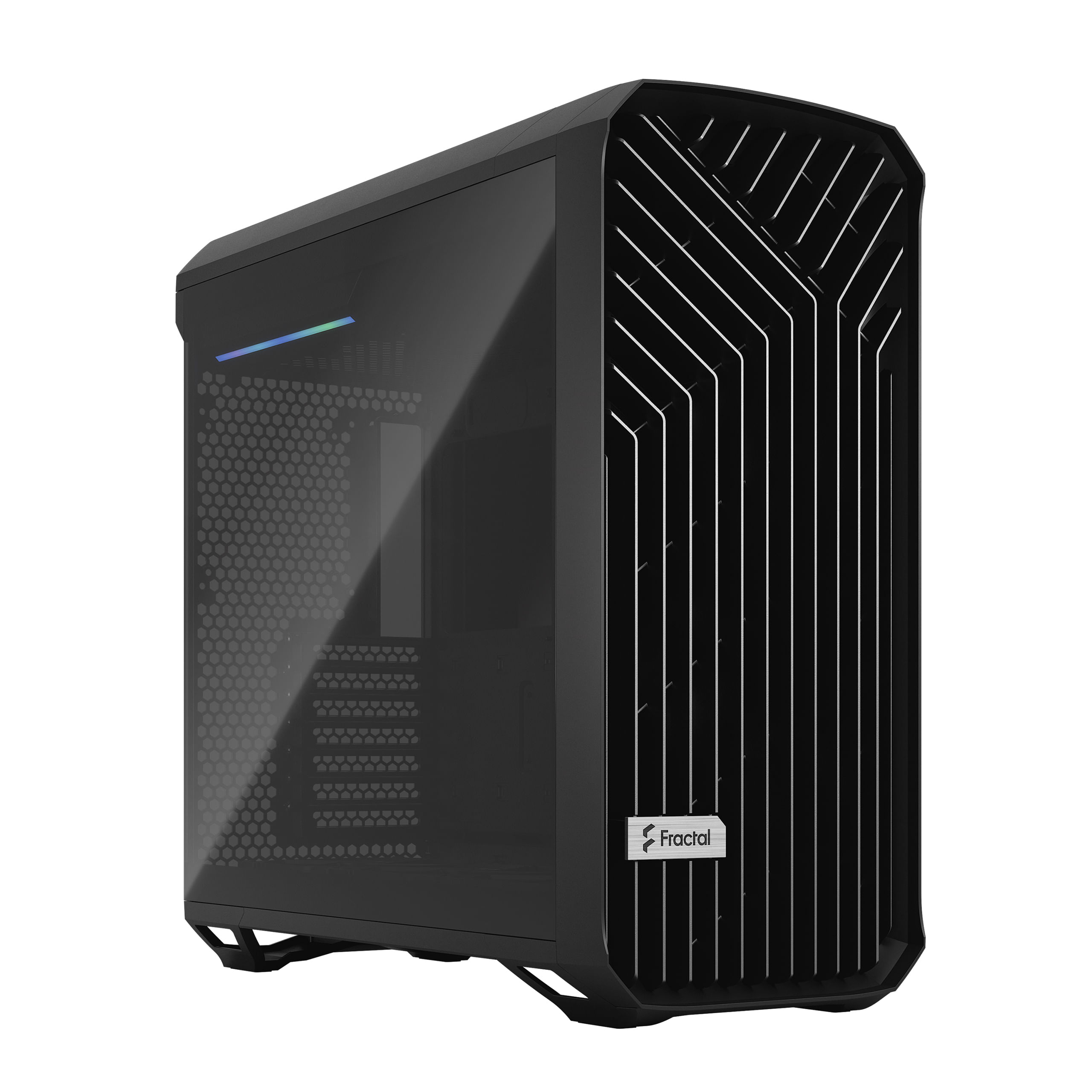 Fractal Design Design frattale torrent nero tg scuro tinta (con finestre di vetro intrecciate scuro Fractal Design Torrent Tower Nero