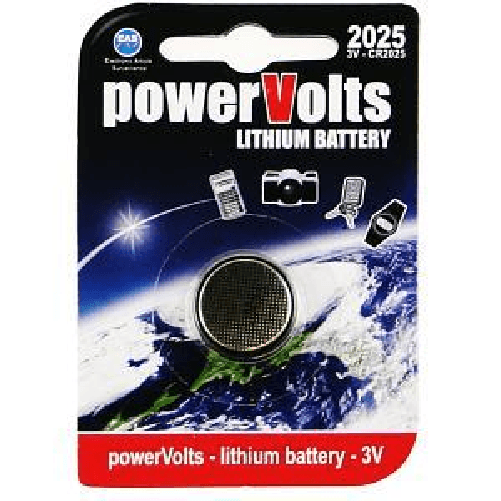 Maxell 2-Power CR2025-CF batteria per uso domestico Batteria monouso Litio 2-Power CR2025-CF batteria per uso domestico Batteria monouso Litio