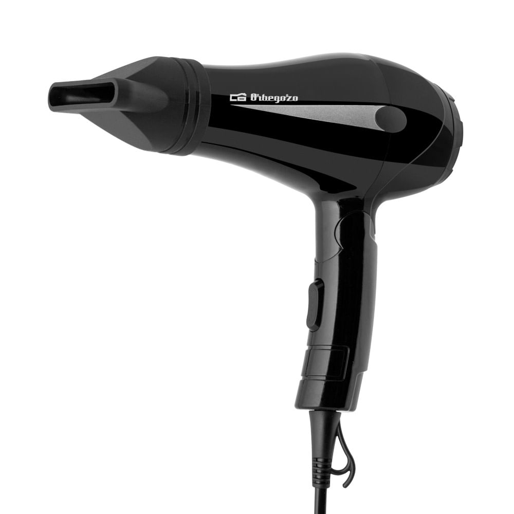 Orbegozo Asciugatrice pieghevole Orbegozo SE 1160 - Potente e compatta - Facile da pulire Orbegozo SE 1160 asciuga capelli 1200 W Nero
