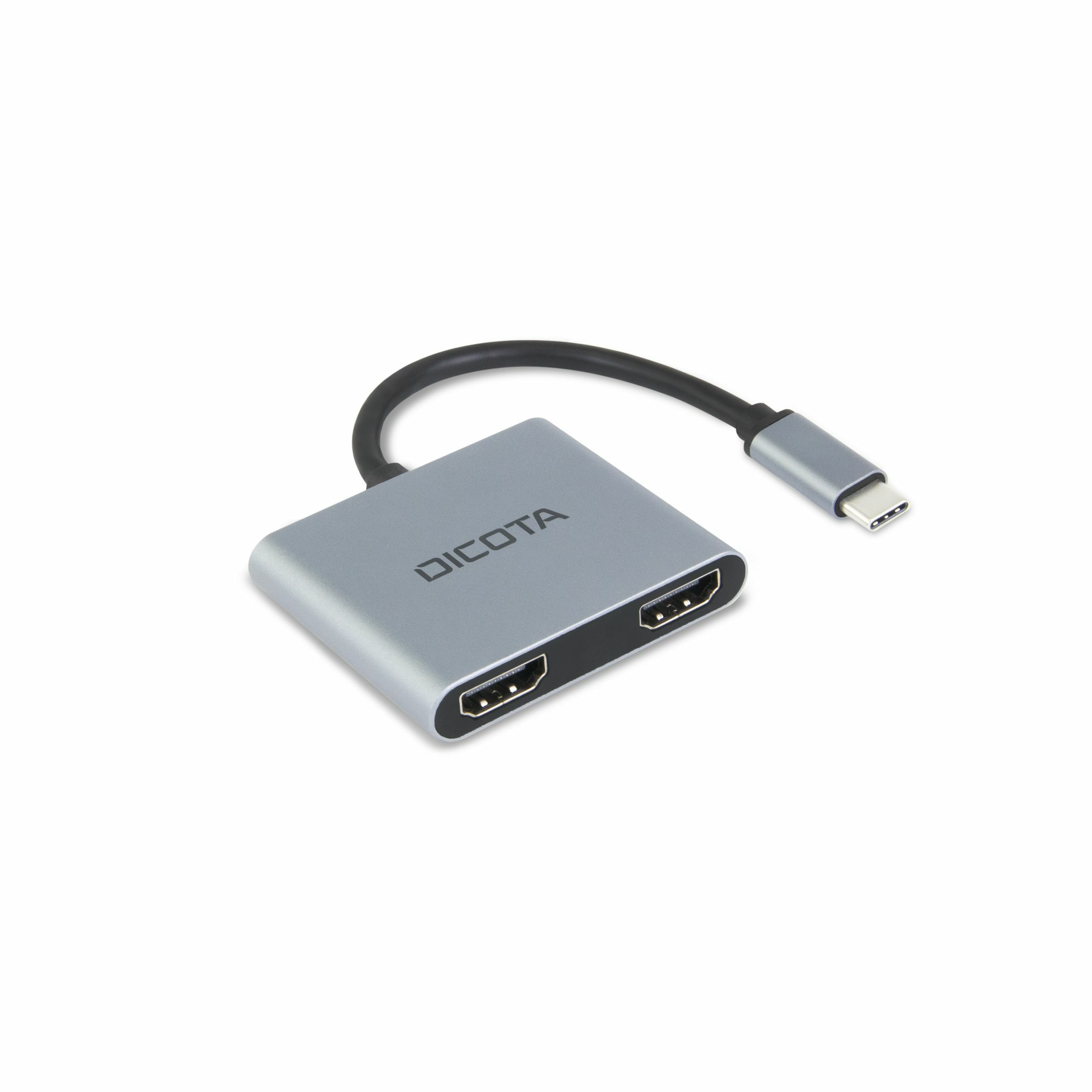 DICOTA D32063 docking station per dispositivo mobile Tablet/Smartphone/Laptop Argento (USB-C PORTABLE 4-IN-1 DOCKING - S DICOTA D32063 docking station