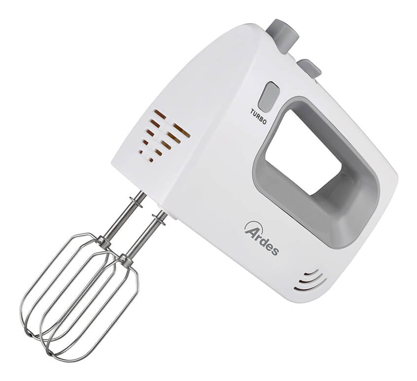 Ardes ARSBAT01 SPINNY Sbattitore Elettrico 5 Velocita' e Turbo con Set Fruste per Impastare Sbattere Montare 200 W Ardes SPINNY Sbattitore manuale 300