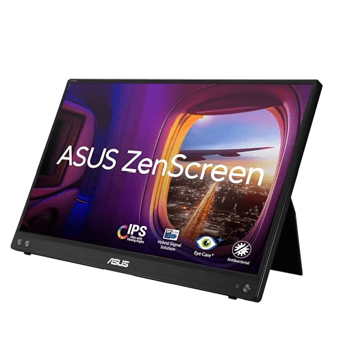 ASUS MB16ACV Monitor PC 39,6 cm (15.6") 1920 x 1080 Pixel Full HD LED Nero