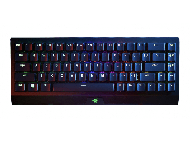 Razer USA Razer BlackWidow V3 Mini HyperSpeed tastiera Gaming USB + RF Wireless + Bluetooth Nero Razer BlackWidow V3 Mini HyperSpeed tastiera Gaming U