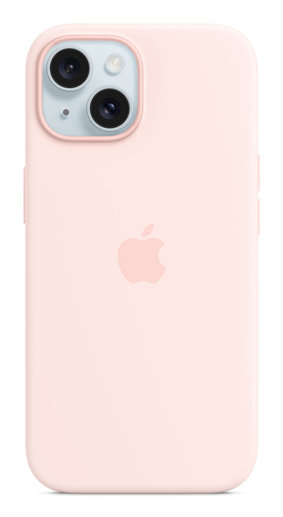Apple Custodia MagSafe in silicone per iPhone 15 - Rosa confetto