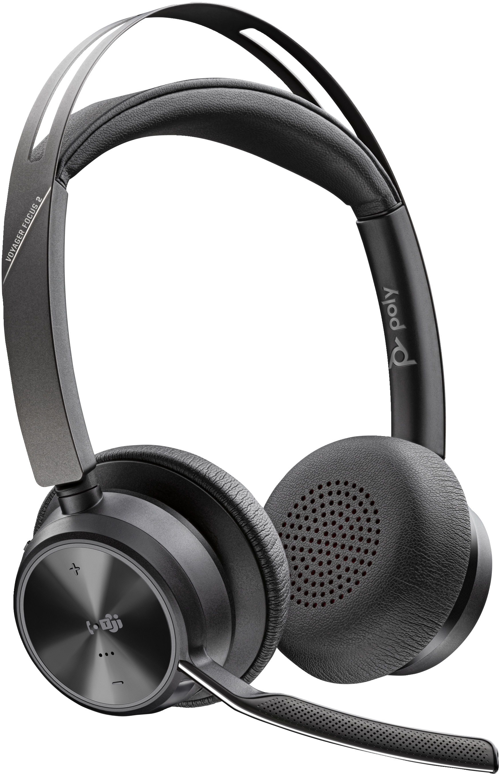 HP Inc POLY Voyager Focus 2 Microsoft Teams Certified USB-C-C Headset +USB-C/A Adapter POLY Voyager Focus 2 Microsoft Teams Certified USB-C-C Headset