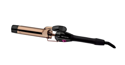 Revlon Hair Styling Tool Ferro arricciacapelli nero/oro rosa RVIR1159E Revlon RVIR1159E messa in piega Ferro per ricci Caldo Nero, Rose Gold