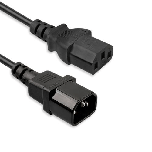 Vultech Cavo prolunga alimentazione IEC13 Femmina to IEC14 Maschio