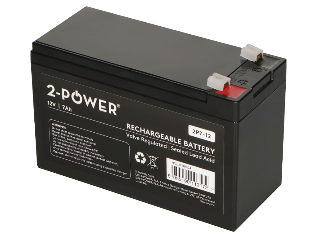 2-Power 2P7-12 batteria UPS Acido piombo (VRLA) 12 V 7 Ah