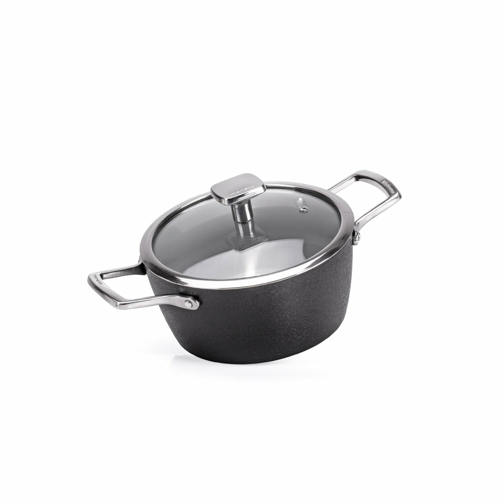 Alluflon Moneta Casseruola Armonia Finegres 20cm con Coperchio in Vetro Moneta Casseruola Armonia Finegres 20 cm