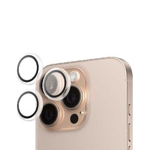 PanzerGlass Hoops Transparent Lens Protector iPhone 16 Pro 16 Pro Max