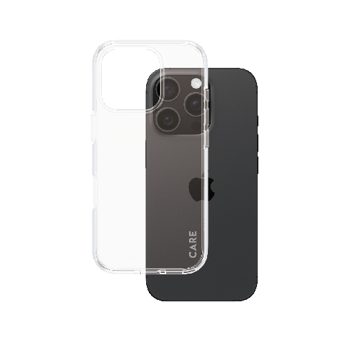 PanzerGlass CARE by PG Transparent iPhone16 6.3 Pro custodia per cellulare Cover Trasparente