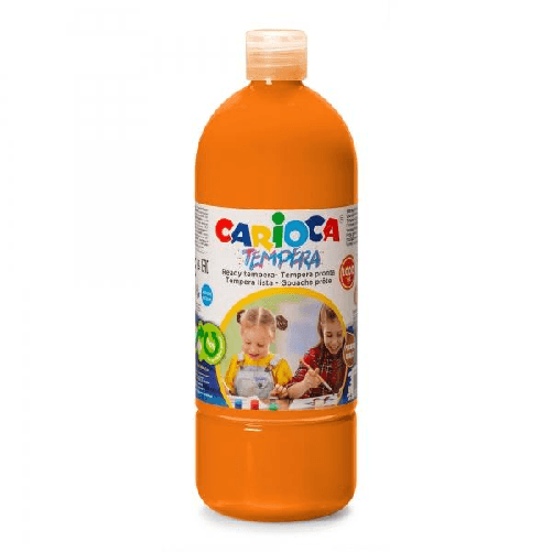 Carioca Bottiglia di tempera carioca da 1000 ml Caratteristiche: -Bottiglia di tempera da 1000 ml