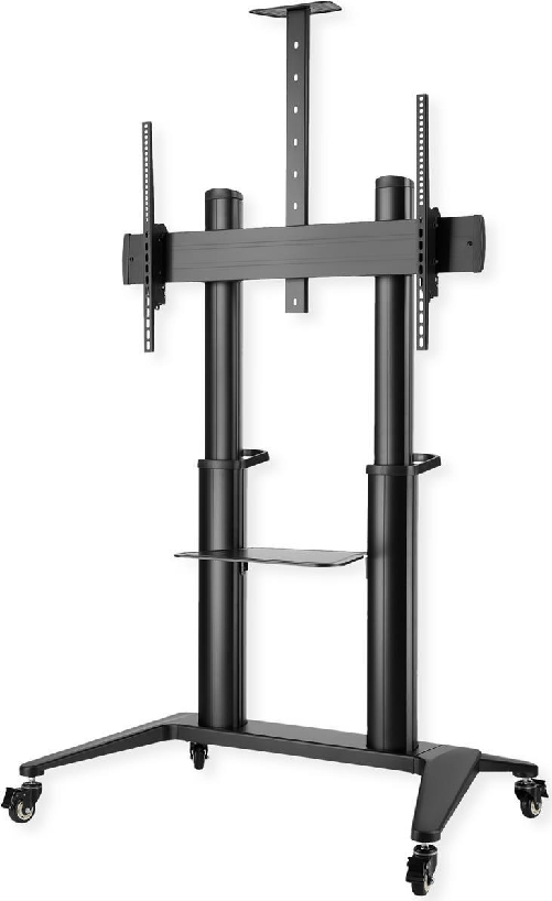 Roline/Value ROLINE 17.03.1263 carrello e supporto multimediale Nero Carrello multimediale ROLINE/VALUE STAFFA PAVIMENTO PER TV 70-120 LOAD 140KG 100