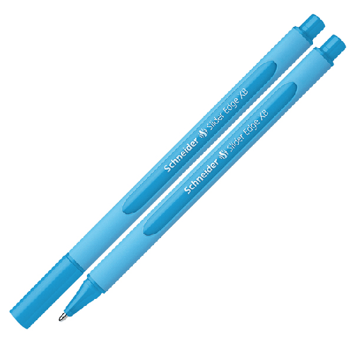SCHNEIDER Penna a sfera SLIDER EDGE XB azzurro SCHNEIDER Schneider Schreibgeräte Slider Edge 10 pz