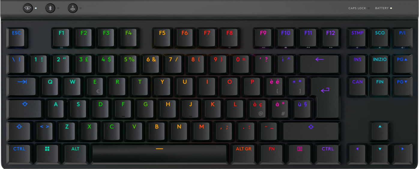 Logitech Tastiera Gaming per Computer G Series G515 Lightspeed TKL Logitech G G515 LIGHTSPEED TKL