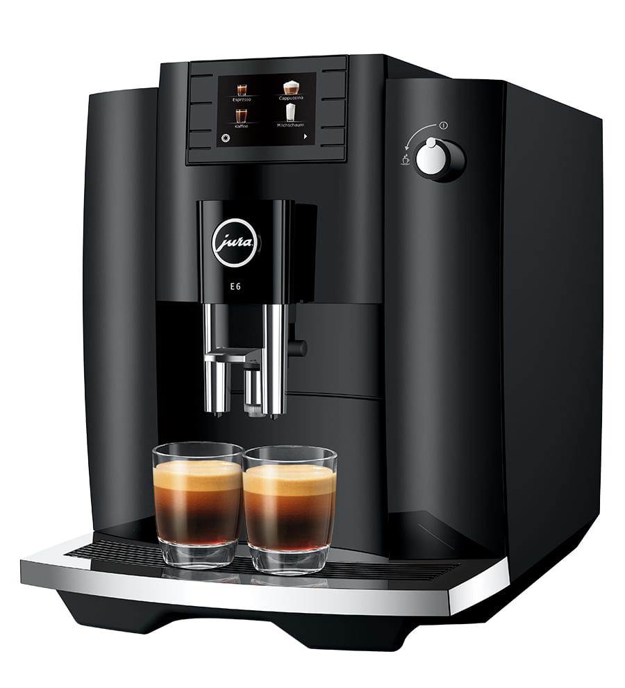 Jura Macchina da Caffe' Automatizzata E6 Piano Black 11 Specialita' di Caffe' JURA E6 Automatica Macchina per espresso 1,9 L