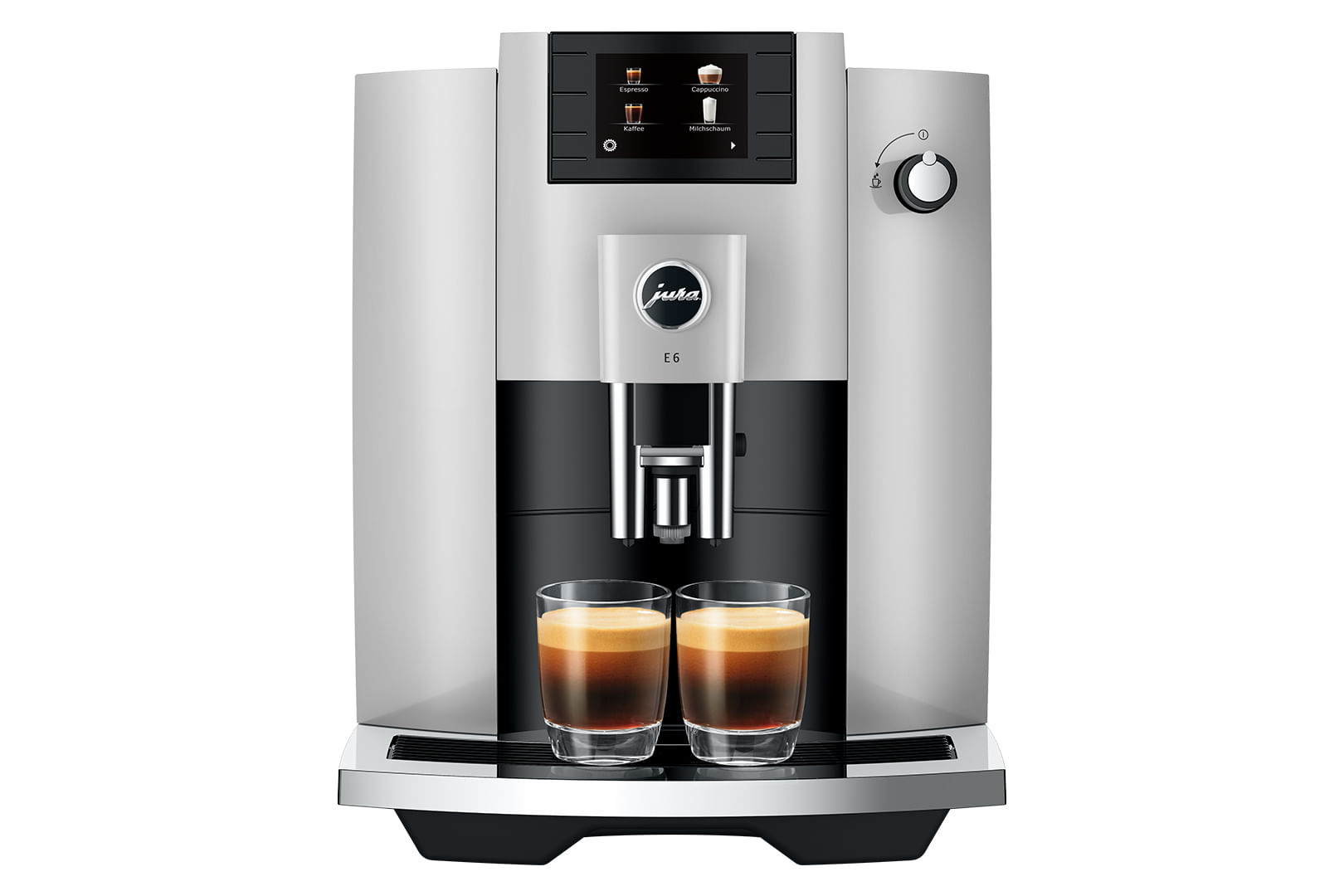 Jura E6 Platino Macchina da Caffe' Automatica 11 Preparazioni JURA E6 (EC) Automatica Macchina per espresso 1,9 L