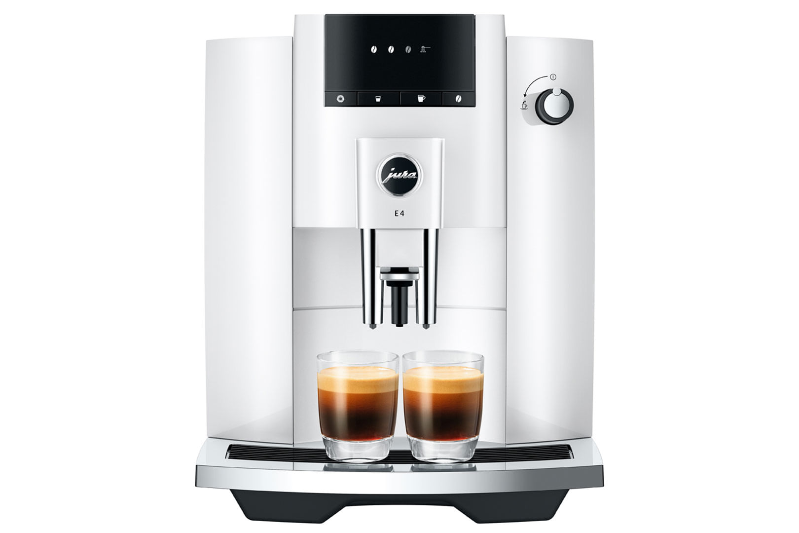 Jura E4 Piano White Macchina da Caffe' Automatica 5 Preparazioni JURA E4 (EA) Automatica Macchina per espresso 1,9 L