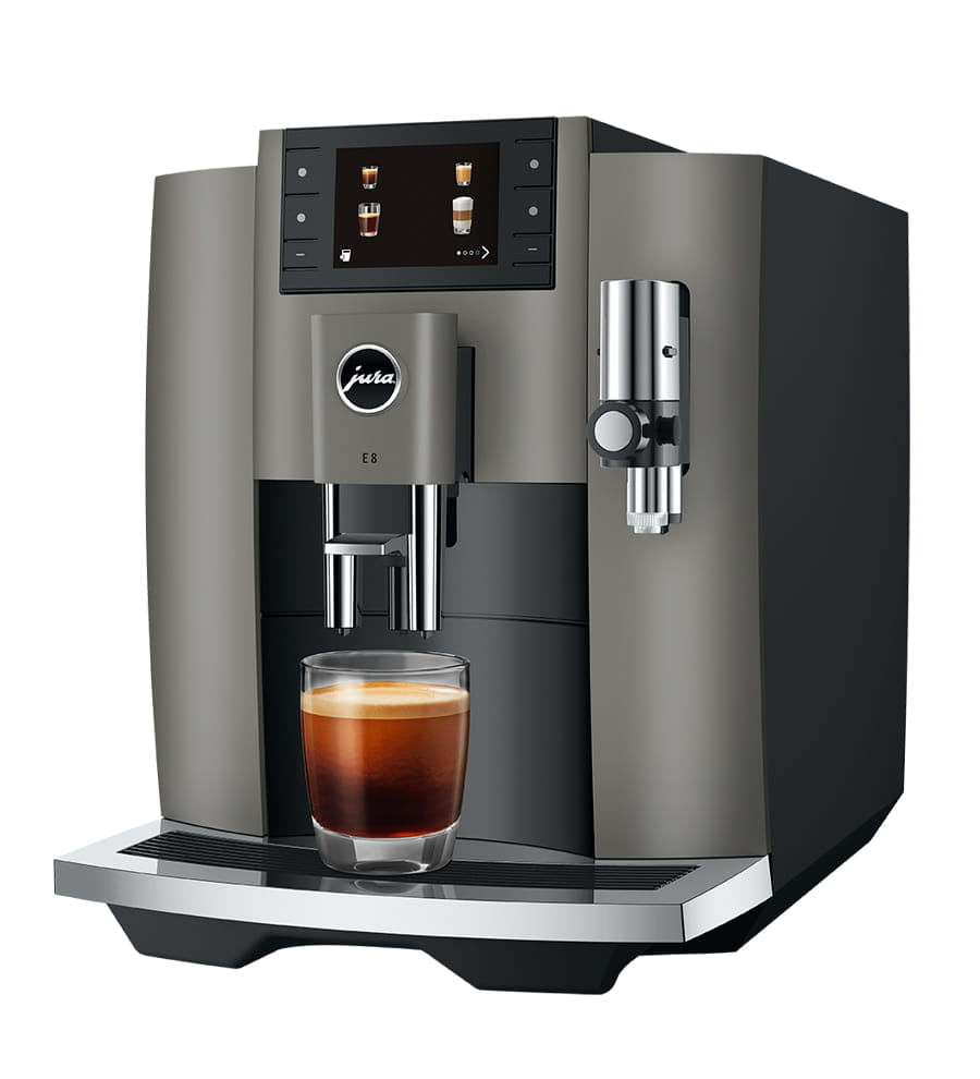 Jura E8 Dark Inox Macchina da Caffe' Automatica 17 Preparazioni JURA E8 (EC) Automatica Macchina per espresso 1,9 L