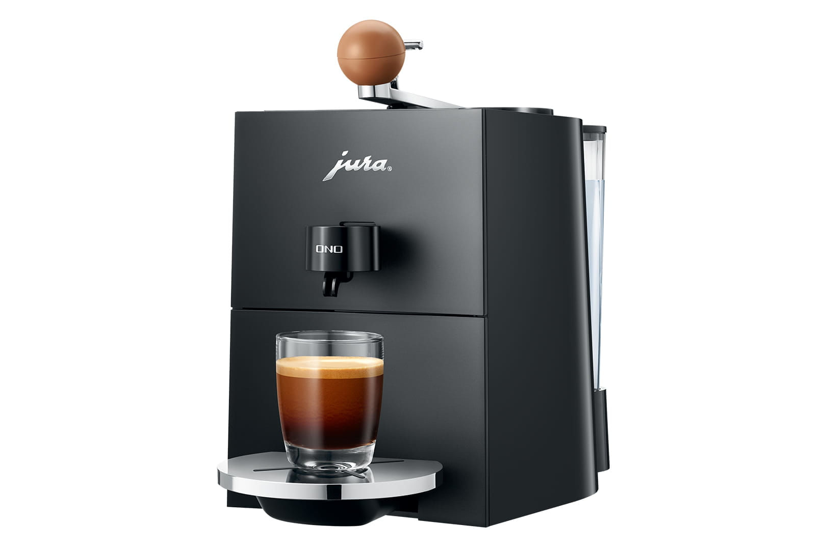 Jura Macchina Caffe' ONO Black 2 Preparazioni con Caffe' Macinato JURA ONO Manuale Macchina per espresso 0,95 L
