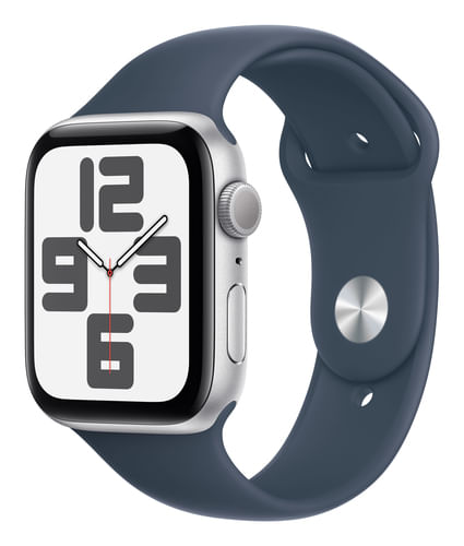 Apple Watch SE OLED 44 mm Digitale 368 x 448 Pixel Touch screen Argento Wi-Fi GPS [satellitare] (APPLE WATCH SE GPS 44MM Apple Watch SE OLED 44 mm Dig