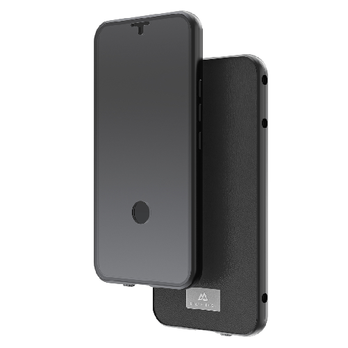 Black Rock Hama 360 Glass custodia per cellulare 173 cm (6.8") Cover Nero Trasparente