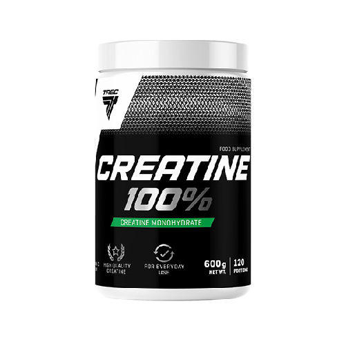TREC NUTRITION Creatine 100% Creatina monoidrato 600g Neutro
