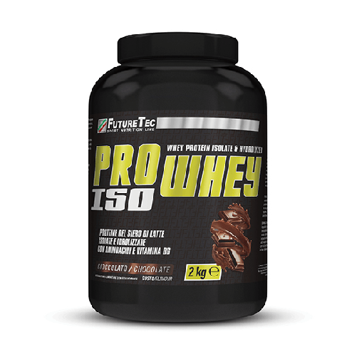 Future-Tec PRO WHEY ISO Proteine Isolate Idrolizzate gusto CIOCCOLATO 2kg