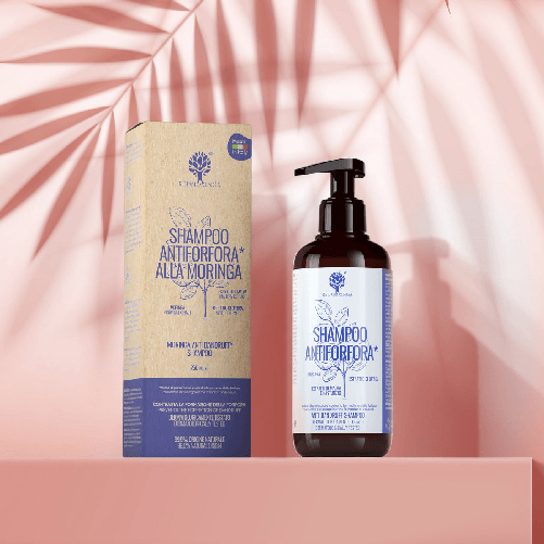 RedMoringa Shampoo alla Moringa Antiforfora BIO con Nasturzio e Ortica - 250 ml