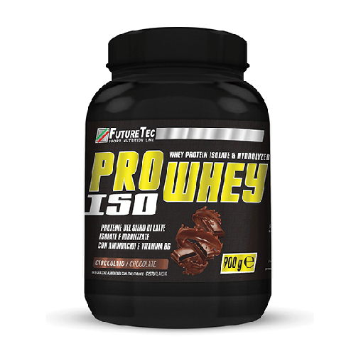 Future-Tec PRO WHEY ISO Proteine Isolate Idrolizzate gusto CIOCCOLATO 900g