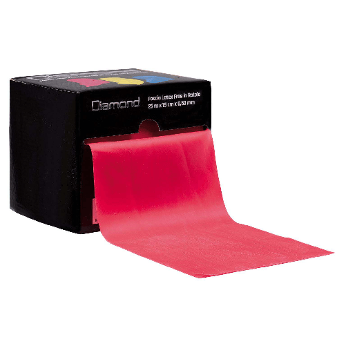 Diamond Fascia Elastica Latex Free in Rotolo 0,50 mm x 15 cm x 25 m FRD50