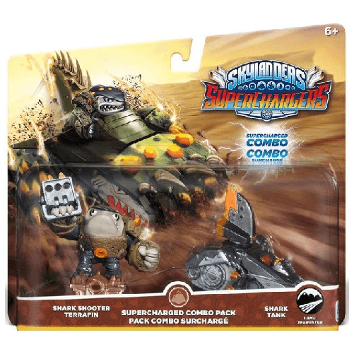 Activision Skylanders SuperChargers - Dual Pack : Shark Shooter Terrafin + Shark Tank