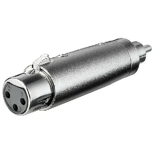 Neutra Goobay 27455 adattatore per inversione del genere dei cavi XLR RCA Argento Goobay 27455 adattatore per inversione del genere dei cavi XLR RCA A
