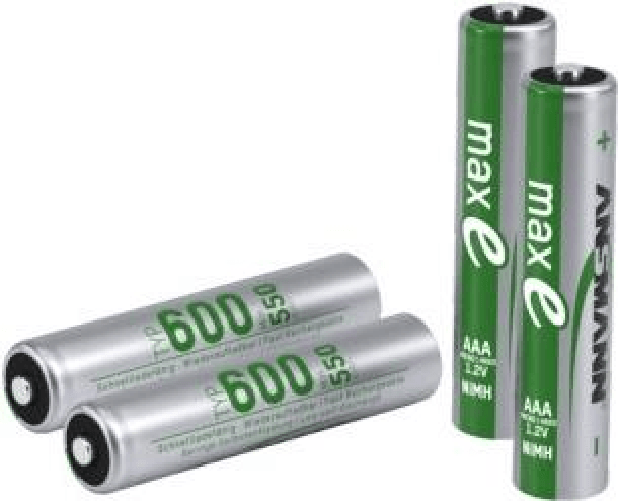 Ansmann 1311-0005 Haushaltsbatterie Wiederaufladbarer Akku AAA Nickel-Metallhydrid (NiMH) (1311-0005)