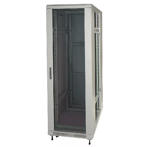 Link Armadio Rack 19 42U (A)2055 (L)600 800 Colore Grigio Porta Vetro Link Accessori LK1942U68GR rack 42U Rack indipendenti Grigio