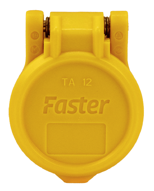 Tappo Protezione Automatico Giallo Femmina M1/2" confezione da 10 pezzi
