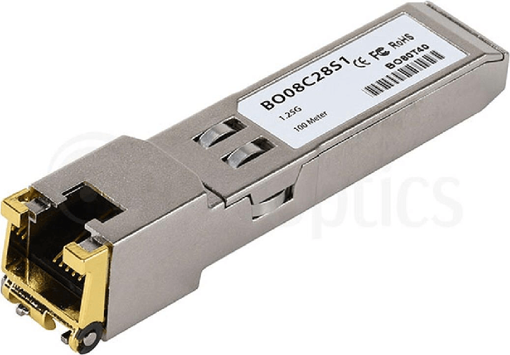 BlueOptics SFP compatibile SRX-SFP-1GE-T BO08C28S1