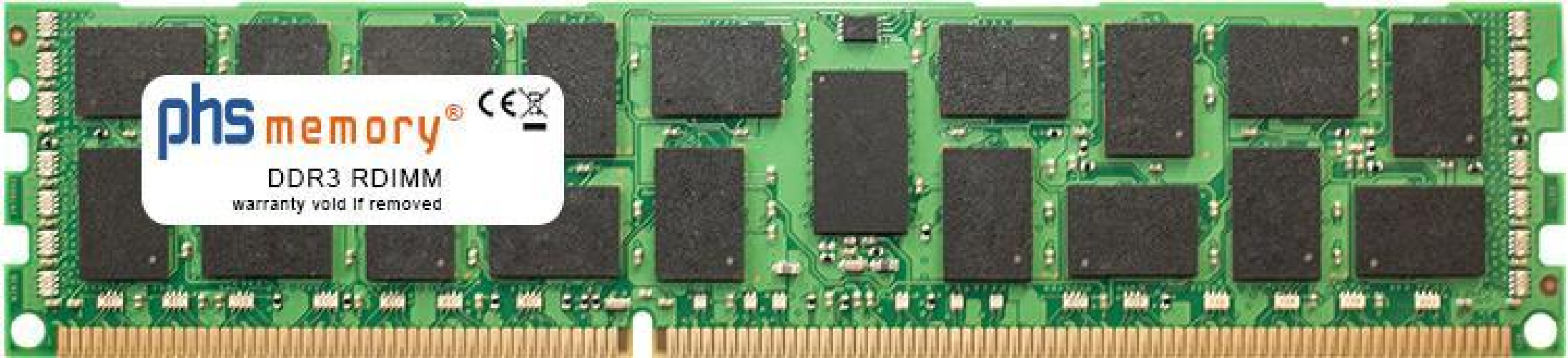 PHS-memory 16GB RAM Speicher passend f¼r Intel R2312GL4GS DDR3 RDIMM 1600MHz PC3L-12800R (SP430620)