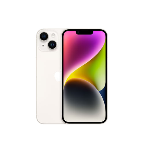 Apple iPhone 14 15,5 cm [6.1] Doppia SIM iOS 17 5G 256 GB Bianco (IPHONE 14 256GB - STARLIGHT) Apple iPhone 14 15,5 cm (6.1") Doppia SIM iOS 17 5G 256