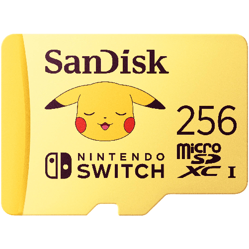 SanDisk Scheda microSDXC 256 GB per Nintendo Switch - Edizione Pokémon SanDisk SDSQXAO-256G-GN6ZK memoria flash 256 GB MicroSDXC