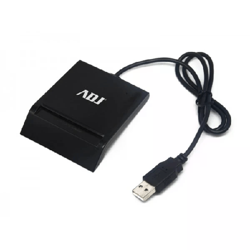 Adj Lettore Smart Card/Sim 1.5Mt Bk Lettura 20Mbs Scrittura 12Mbs Adj Adj CR231 lettore di card readers Interno USB USB 2.0 Nero