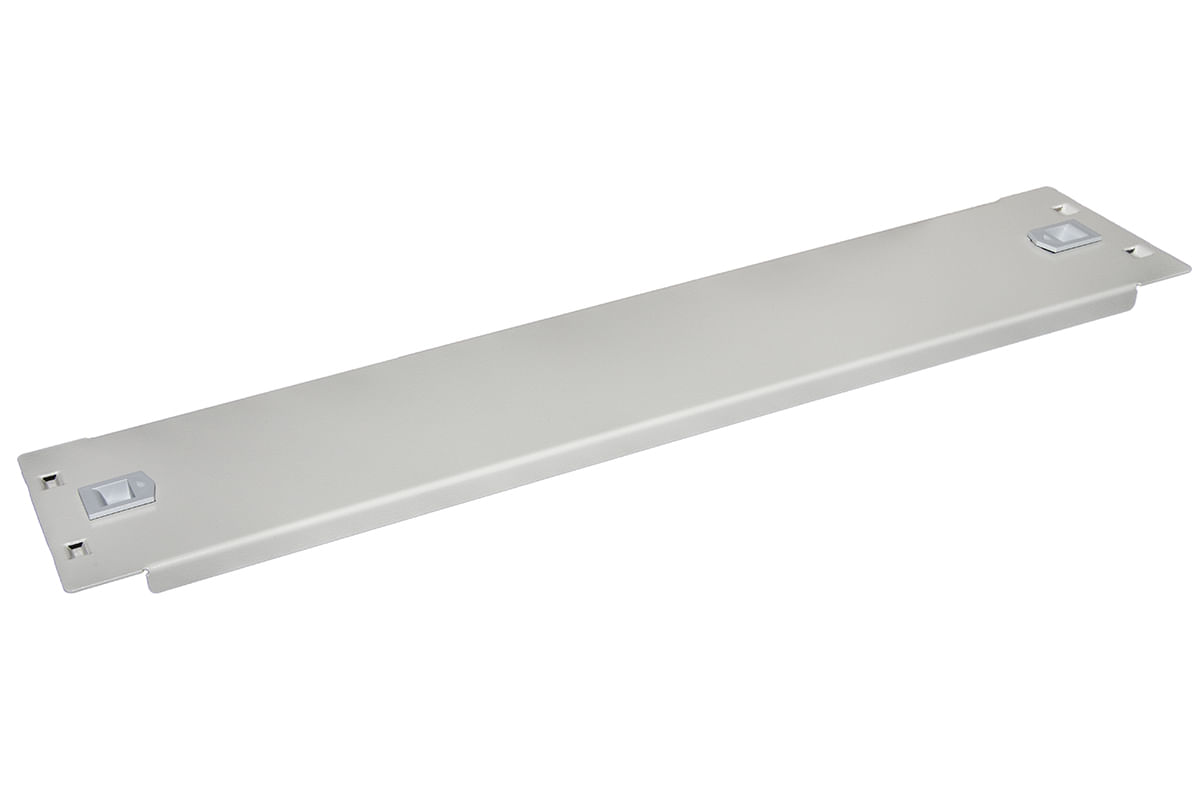 Link Led Pannello Cieco 2 Unita' Per Armadi Rack 19 Colore Grigio Chiusura A Scatto Link Accessori LKCOP2UG porta accessori Pannello cieco