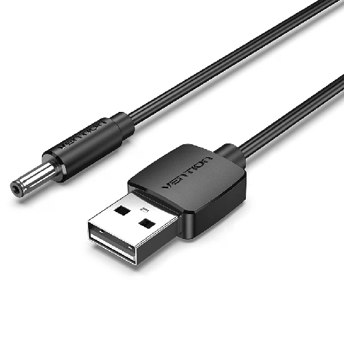 Vention CEXBD cavo di alimentazione Nero 0,5 m USB A DC 3.5mm